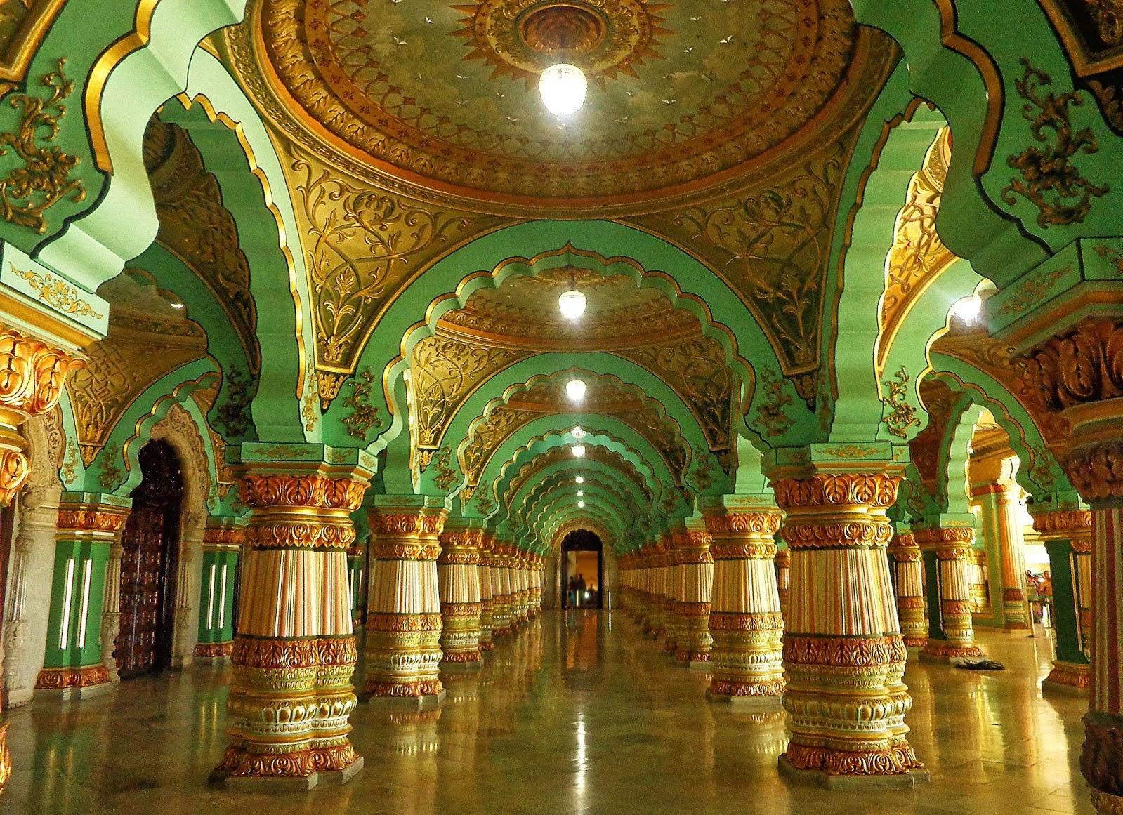 Mysore Palace interiors