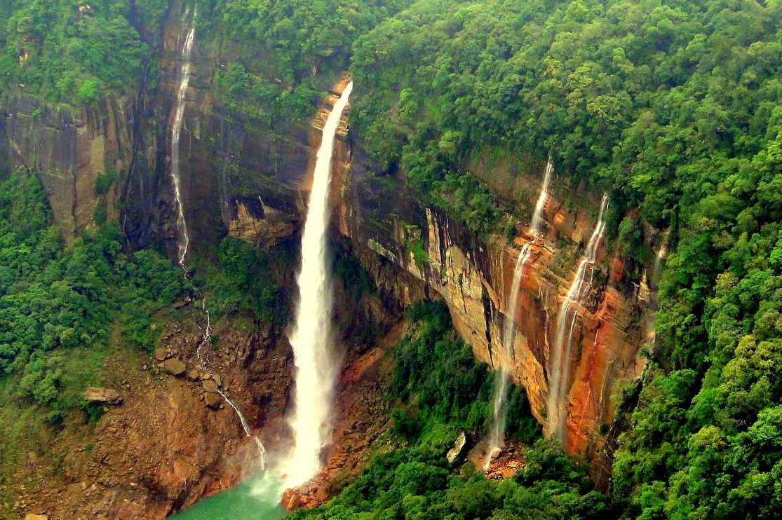 Nohkalikai Falls Shillong