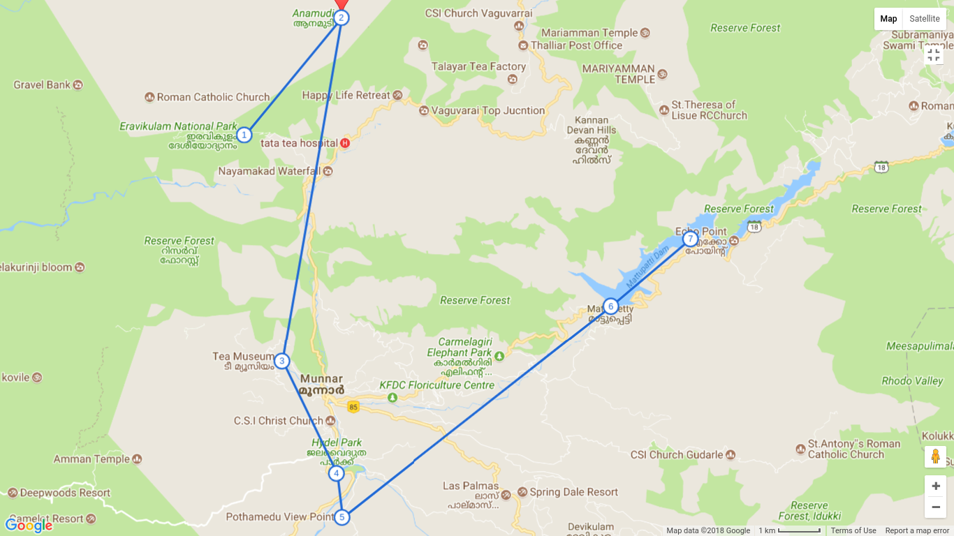 Places To Visit On One Day Trip To Munnar Namaste