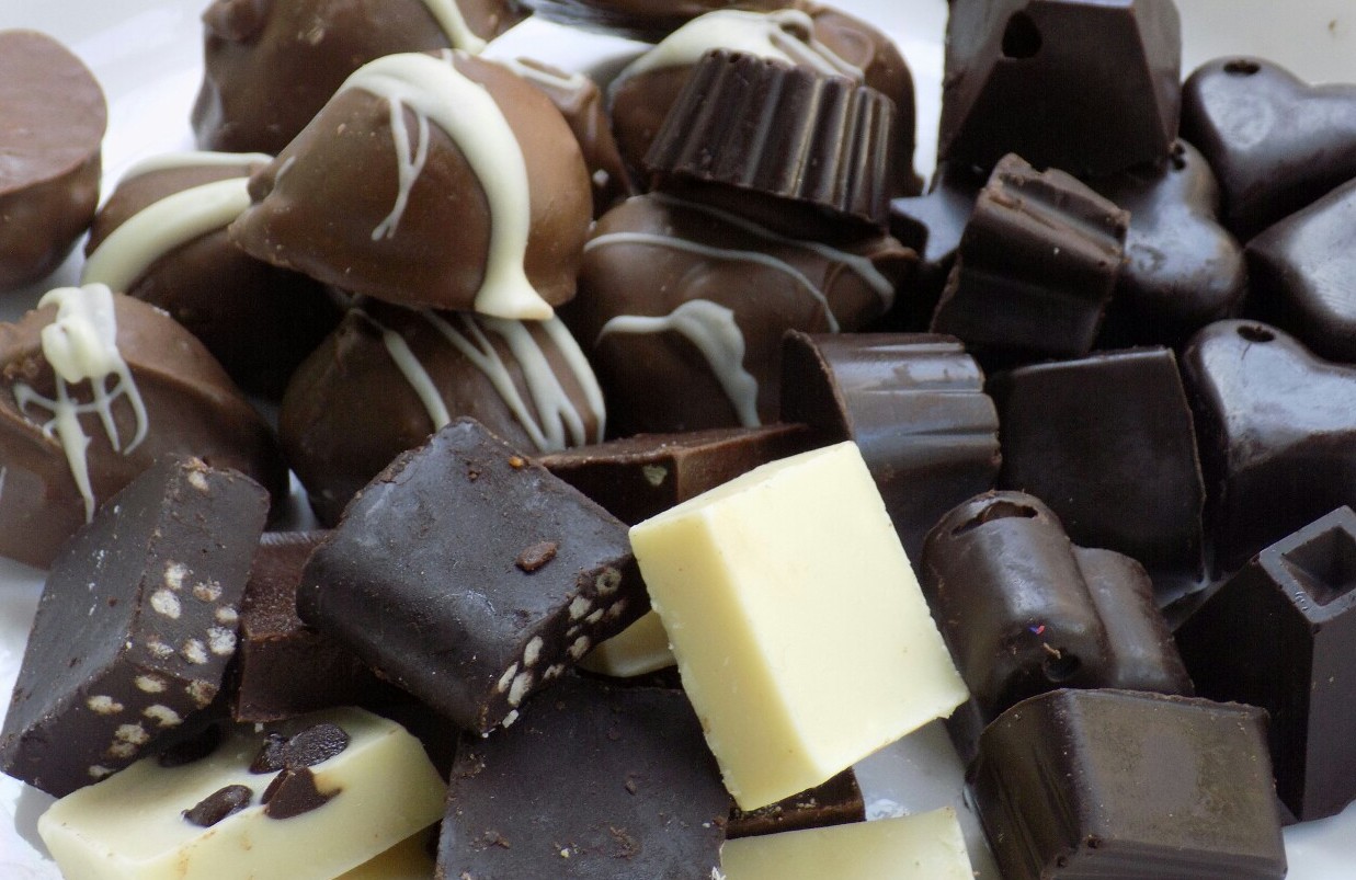 Homemade chocolates